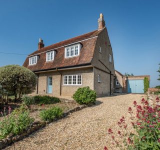 Shalfleet Farmhouse Front View 3